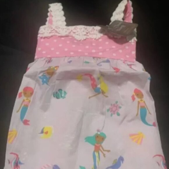 NWT Girls MATILDA JANE Lets go together Mermaid Mania Tunic size 6 - Picture 1 of 3